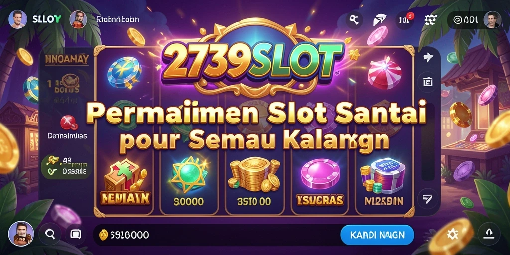Tampilan gameplay yang seru dan menarik dari 2739SLOT.