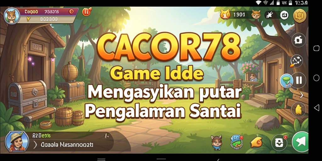 Menampilkan gameplay yang santai dan menarik dari CACOR78.