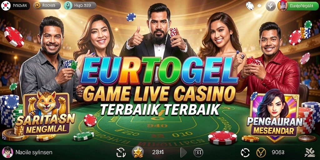 Tampilan gameplay live dari EUROTOGEL yang seru dan interaktif.