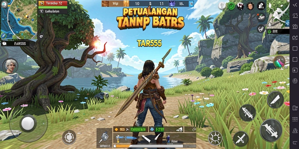 Gameplay menarik dalam dunia terbuka TAR555 dengan grafis yang memukau.